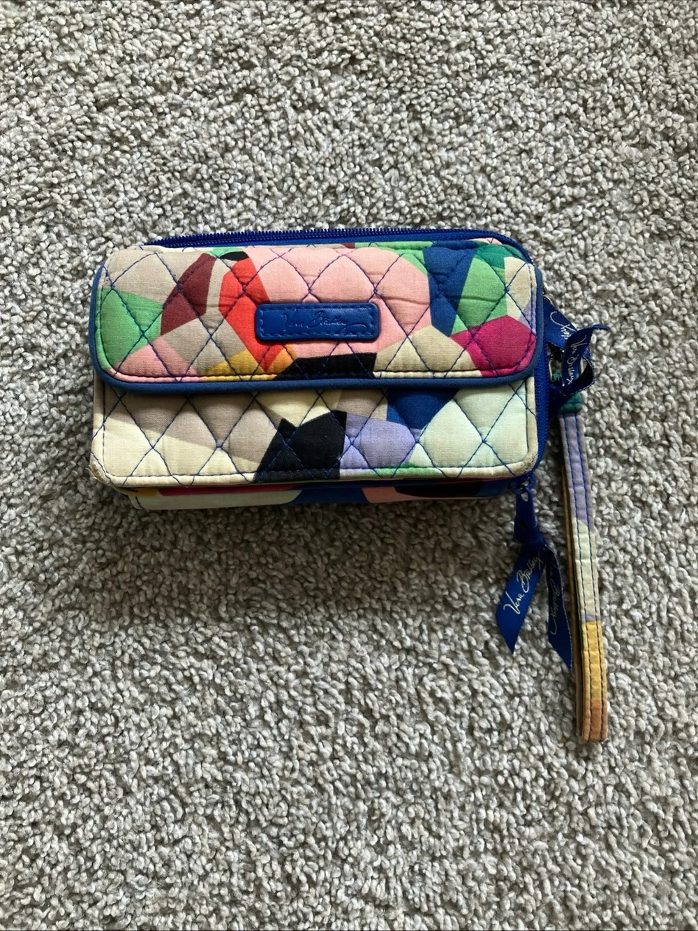 Vera Bradley Multicolor Quilted Wristlet Wallet - Picture 10 of 10